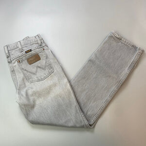 Wrangler Gray Jeans Cowboy Cut Slim 29 Western Classic Casual Cotton 0936GRY
